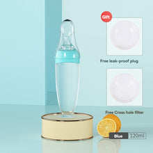 Baby Rice Paste Spoon Squeezed Feeding Spoon